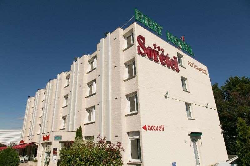 Brit Hotel Bordeaux Aeroport - Le Soretel เมรินแญค ภายนอก รูปภาพ