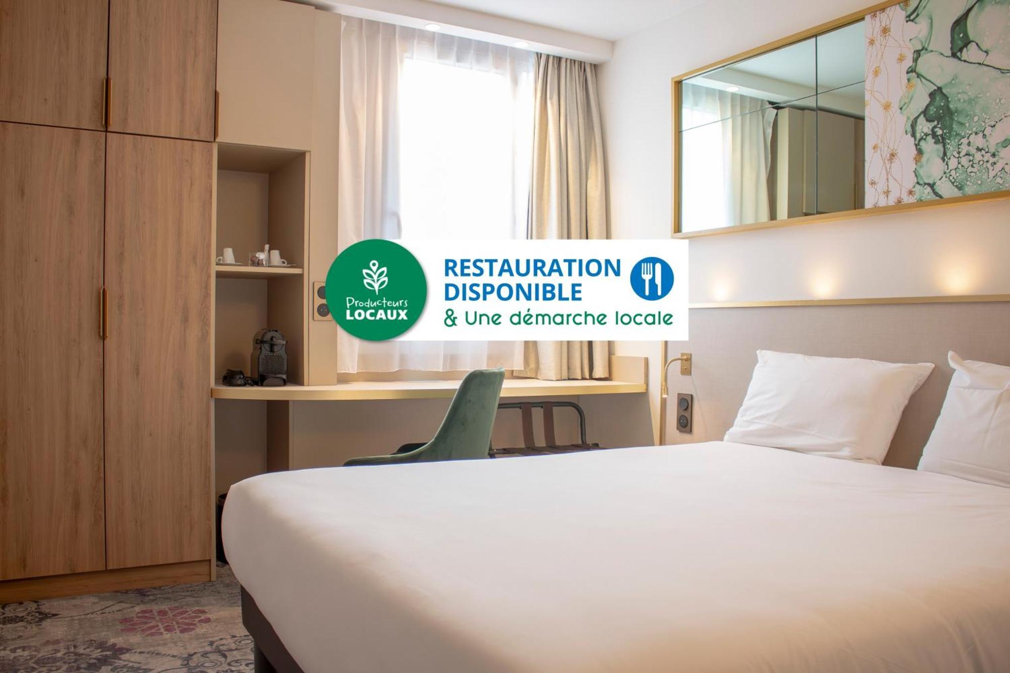 Brit Hotel Bordeaux Aeroport - Le Soretel เมรินแญค ภายนอก รูปภาพ