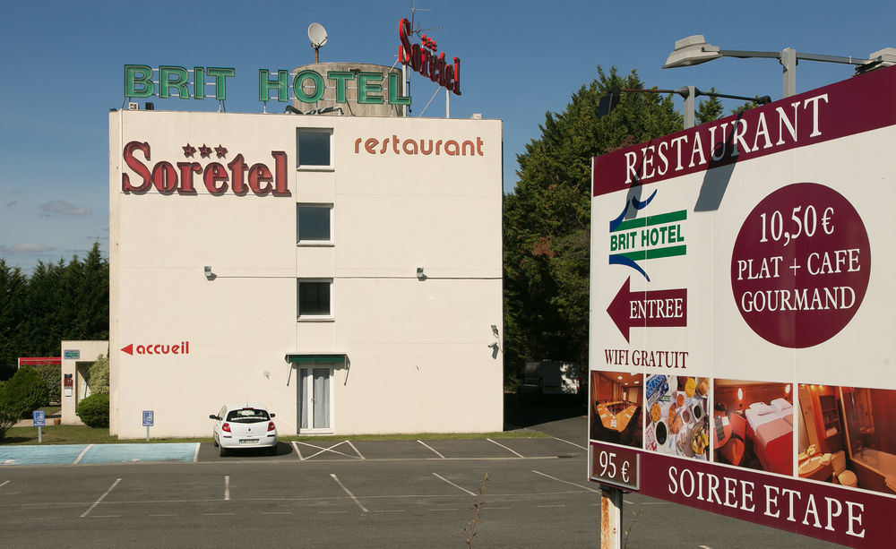Brit Hotel Bordeaux Aeroport - Le Soretel เมรินแญค ภายนอก รูปภาพ